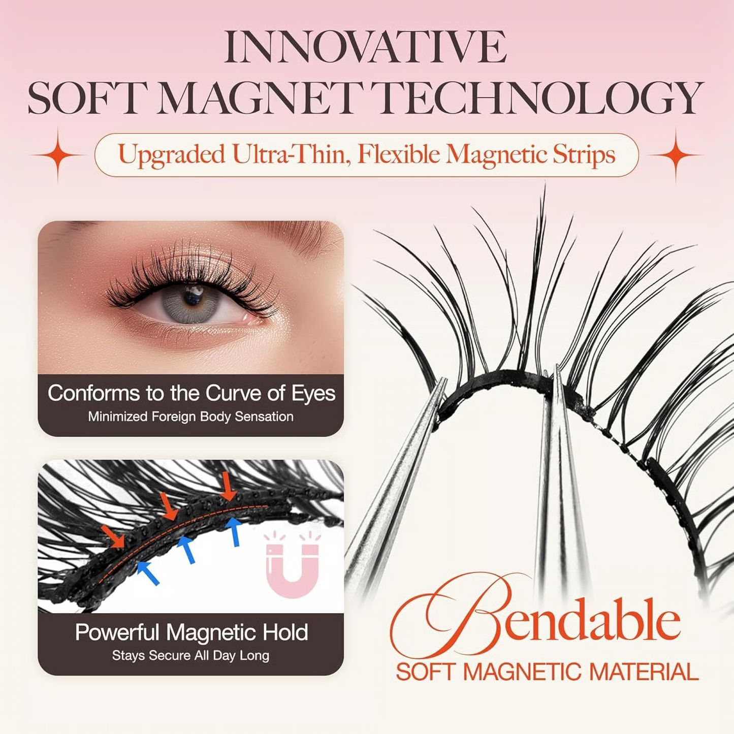 Magnetic Eyelashes ~ Fuller, natural lashes in seconds.