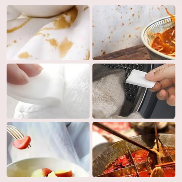 Stain Removal Wet Wipes ~ Instant clean-up for clothes, shoes & more on the go.