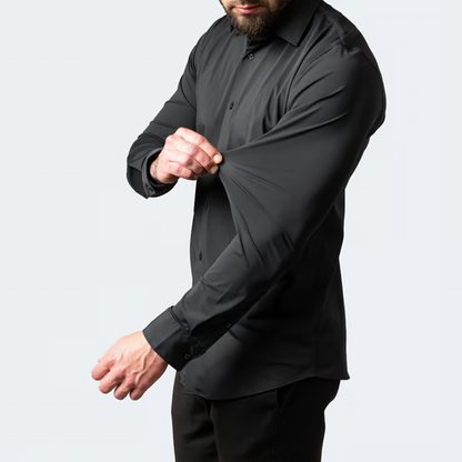 Non-Iron Stretch Shirt ~ Stay sharp from 9 to 5 and beyond.