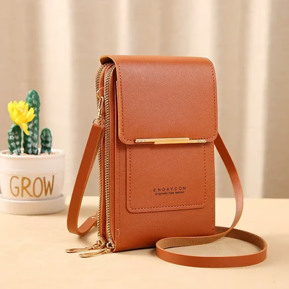 Anti-Theft Leather Bag ~ Keep your essentials secure in style.
