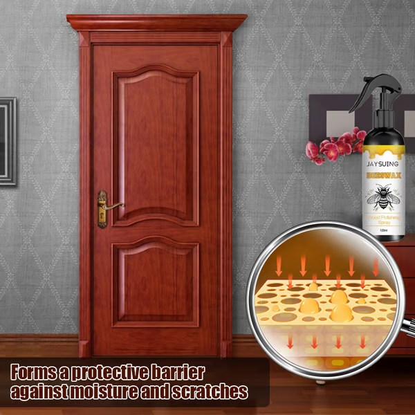 Natural Beeswax Care Spray & Restorer ~ Bring dull wood back to life in minutes