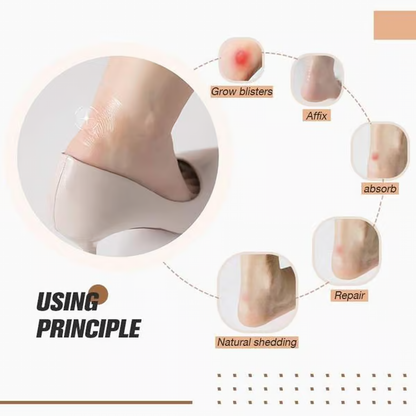 Heel Protection Stickers (50pcs) ~ Wear New Shoes Without Regret