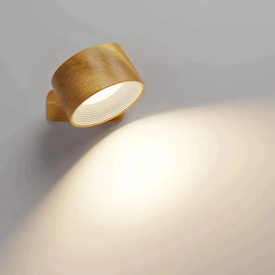 Infinity Wall Lamp ~ Direct warm light exactly where you need it.