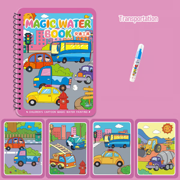 Magic Water Book ~ Screen-Free Fun That Kids Can’t Put Down