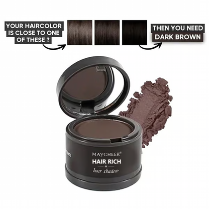 Hairline & Root Cover Powder ~ Fake a Fuller Hairline in 5 Seconds.