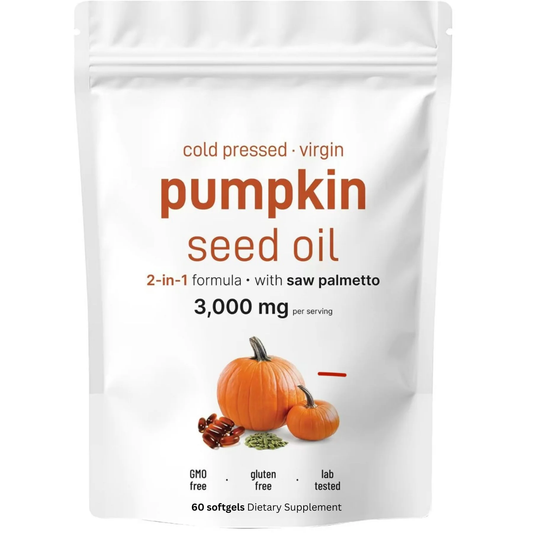 Pumpkin Seed Oil ~ Reduce bathroom trips and restore hormonal balance naturally.