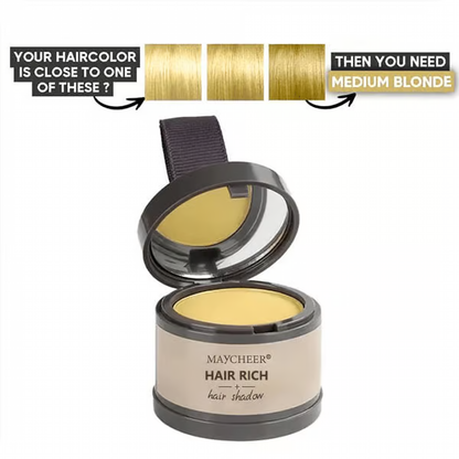 Hairline & Root Cover Powder ~ Fake a Fuller Hairline in 5 Seconds.