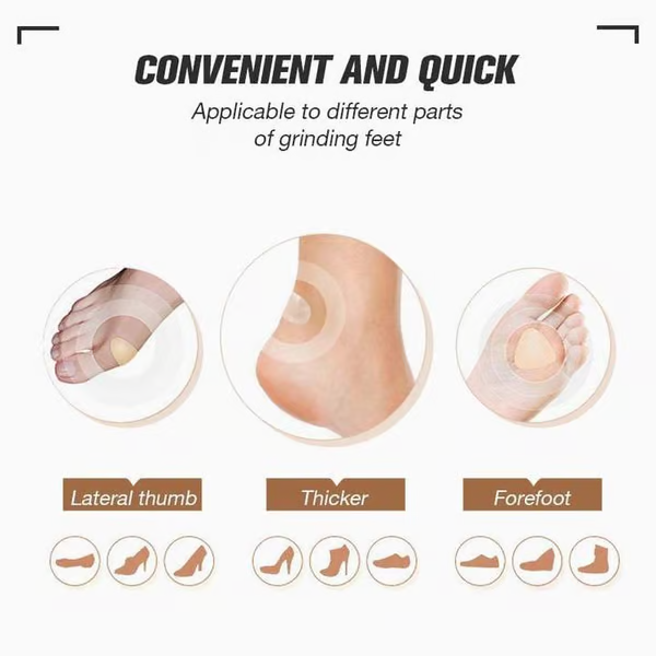 Heel Protection Stickers (50pcs) ~ Wear New Shoes Without Regret