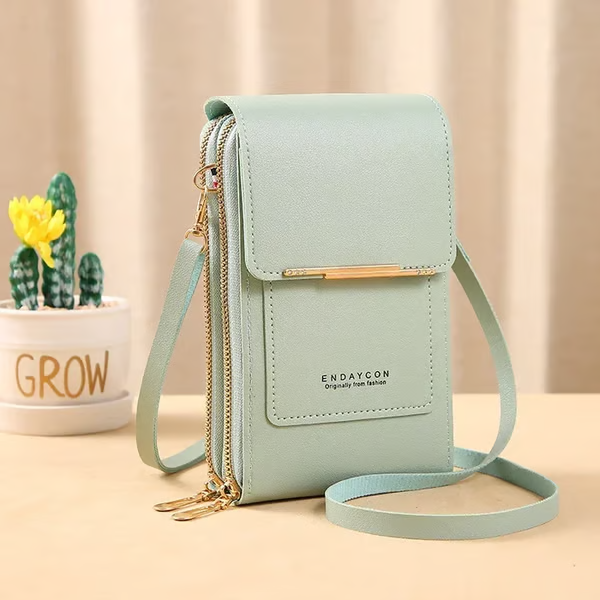 Anti-Theft Leather Bag ~ Keep your essentials secure in style.