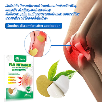Tigerty Knee Patches ~ Targeted pain relief that lasts up to 24 hours.