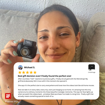 Mini Retro - Nostalgic Camera ~ Capture dreamy VHS-style memories anytime