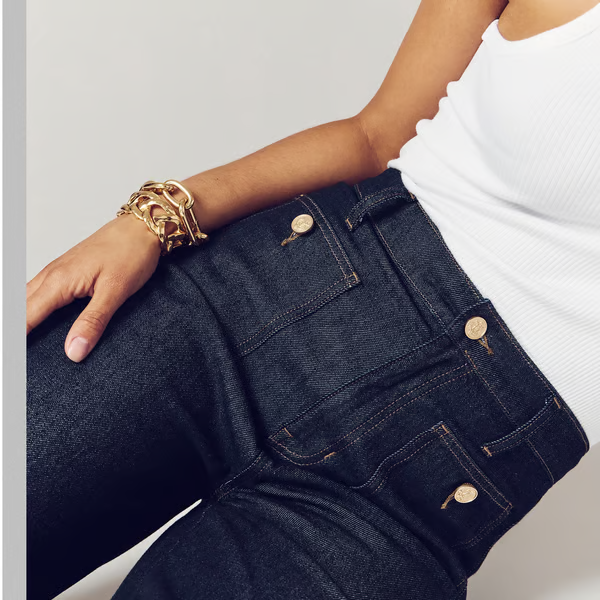 Tummy Control Sailor Wide Leg Trouser ~ Flatten your belly and fake longer legs in seconds.