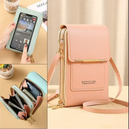 Anti-Theft Leather Bag ~ Keep your essentials secure in style.