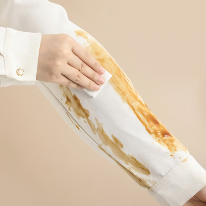 Stain Removal Wet Wipes ~ Instant clean-up for clothes, shoes & more on the go.
