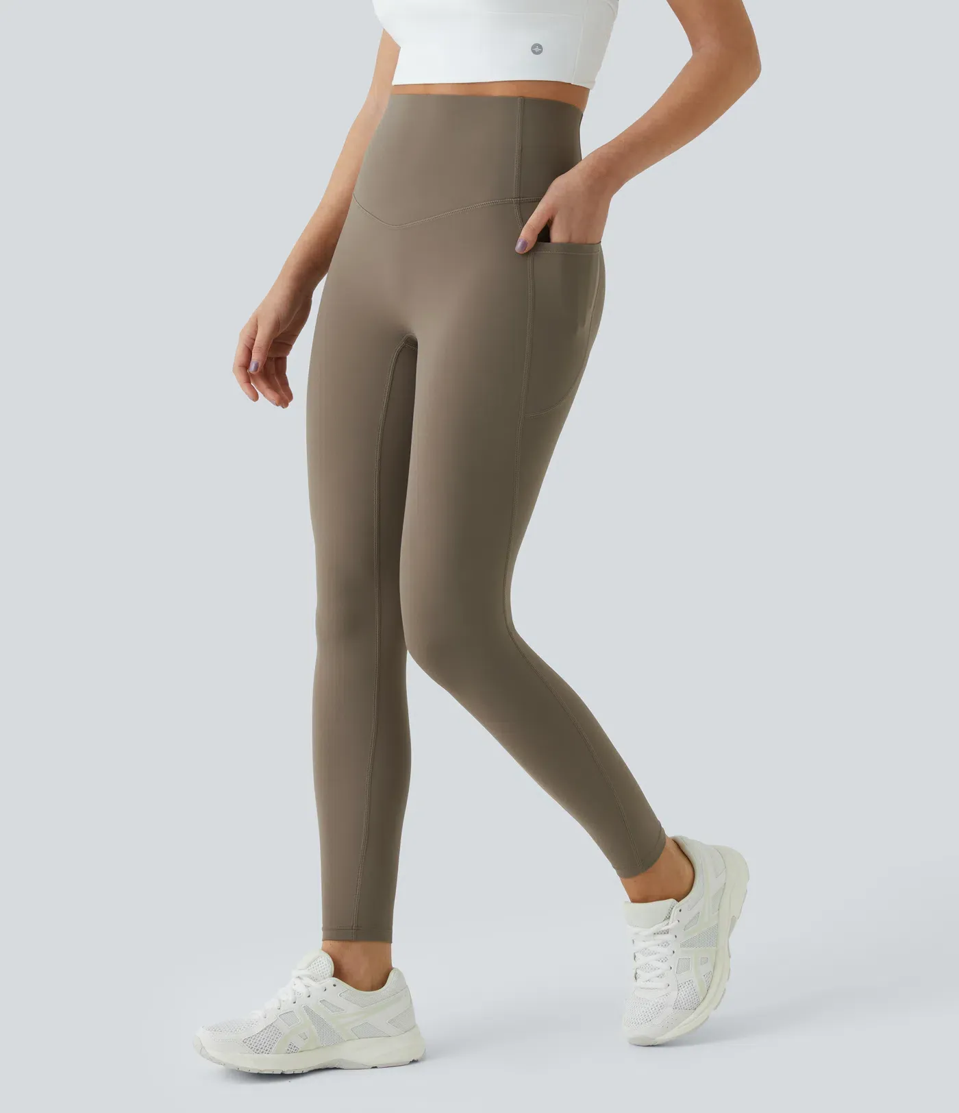 High Waisted Tummy Control Training Leggings ~ Leggings That Hide the Pooch.