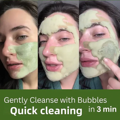 Holy Basil Bubble Deep Cleansing Mask ~ Deep pore detox in just 3 minutes.