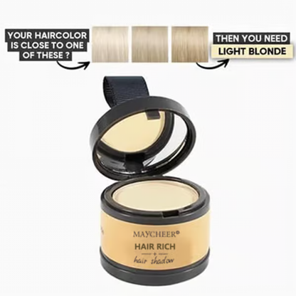Hairline & Root Cover Powder ~ Fake a Fuller Hairline in 5 Seconds.