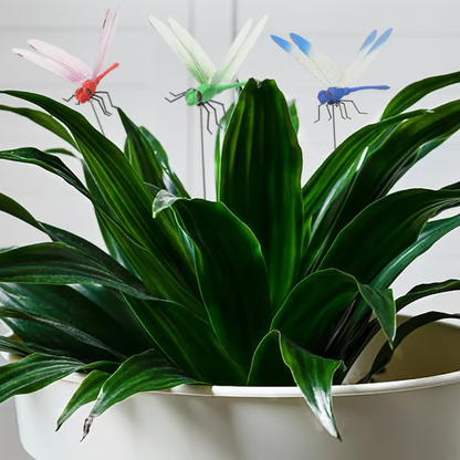 Outdoor Fake Dragonfly Rod Clip (4pcs) – So Real, They’ll Fool Your Guests.