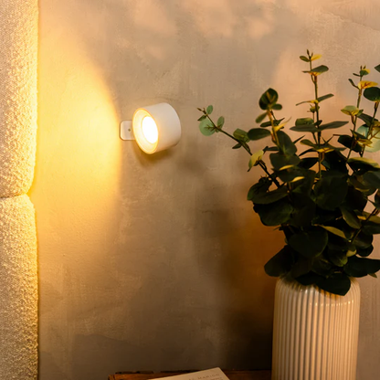 Infinity Wall Lamp ~ Direct warm light exactly where you need it.