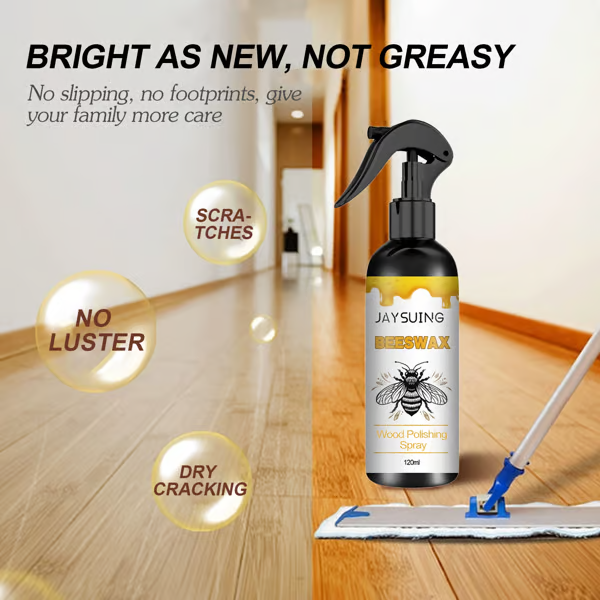 Natural Beeswax Care Spray & Restorer ~ Bring dull wood back to life in minutes