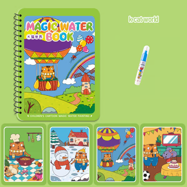 Magic Water Book ~ Screen-Free Fun That Kids Can’t Put Down