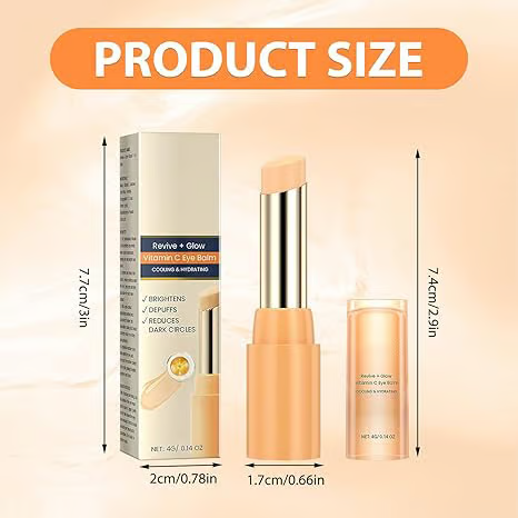 Eye Balm with Vitamin C ~ Fakes 8 Hours of Sleep.