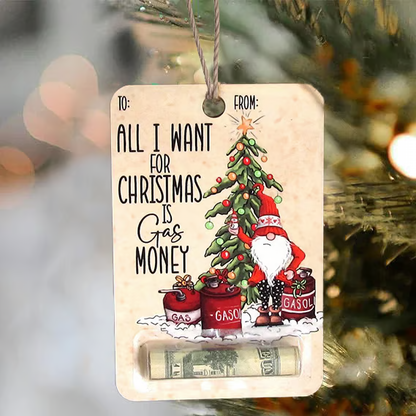 Christmas Money Holder Gift ~ Because nobody wants another sweater.