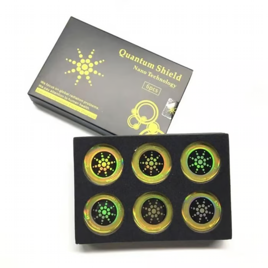 EMF Protection Shield (6pcs) ~ Reduce radiation exposure from your devices all day.