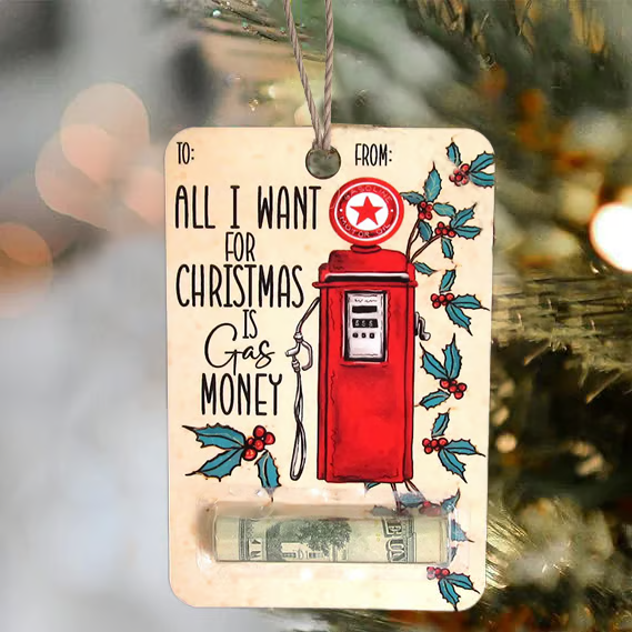 Christmas Money Holder Gift ~ Because nobody wants another sweater.