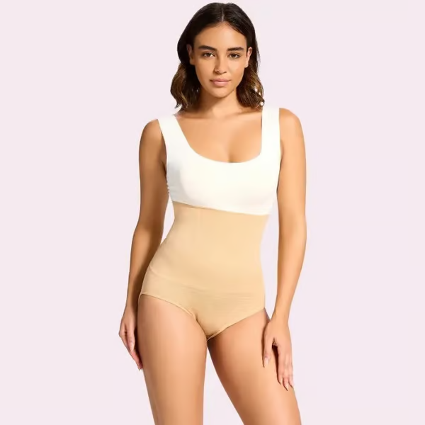 High Waist Shapewear Panties ~ Flatten your belly, lift your butt, and never roll down
