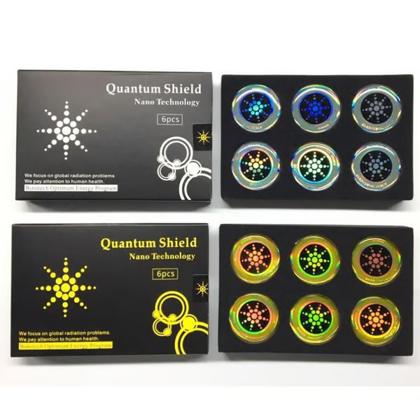 EMF Protection Shield (6pcs) ~ Reduce radiation exposure from your devices all day.