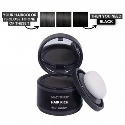 Hairline & Root Cover Powder ~ Fake a Fuller Hairline in 5 Seconds.