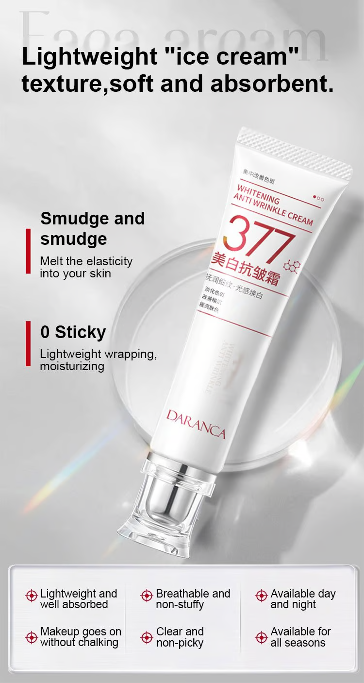 Whitening Anti-Wrinkle Cream ~ Target 8 types of wrinkles with collagen technology.