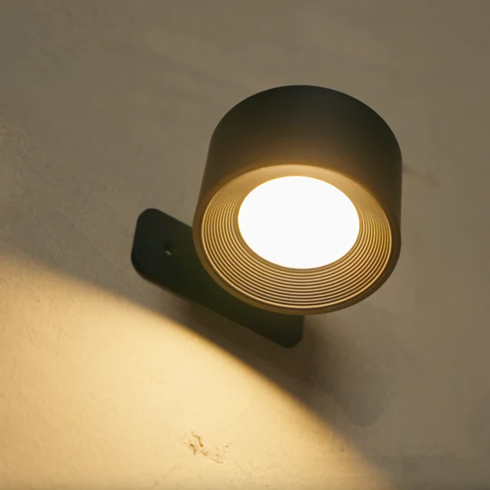 Infinity Wall Lamp ~ Direct warm light exactly where you need it.
