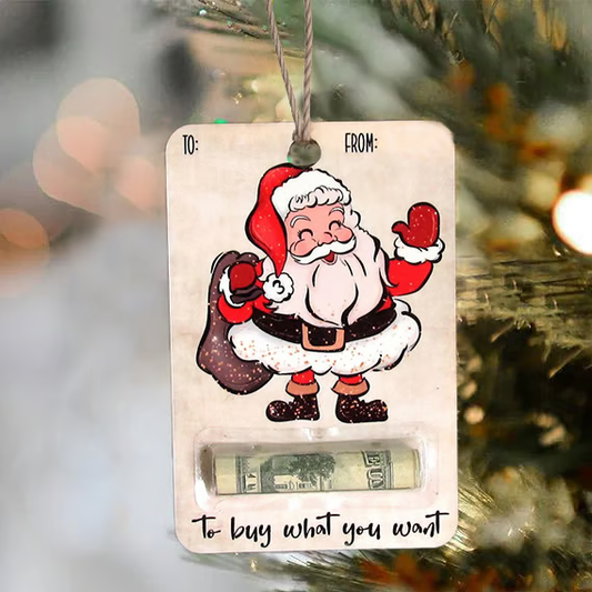 Christmas Money Holder Gift ~ Because nobody wants another sweater.