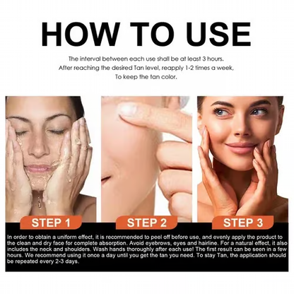 Luxury Intensive Tanning Gel ~ Sun-kissed glow without the sun.