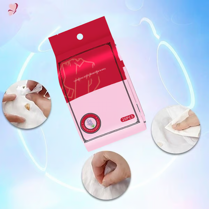 Stain Removal Wet Wipes ~ Instant clean-up for clothes, shoes & more on the go.