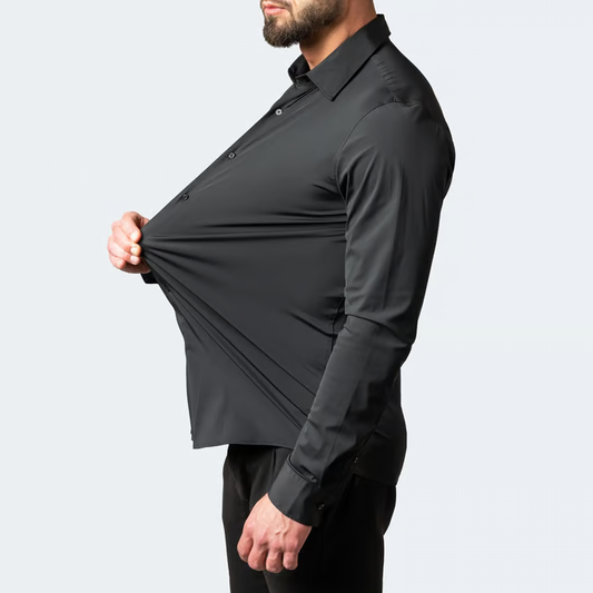 Non-Iron Stretch Shirt ~ Stay sharp from 9 to 5 and beyond.