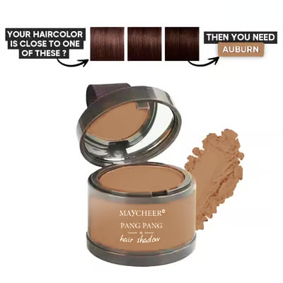 Hairline & Root Cover Powder ~ Fake a Fuller Hairline in 5 Seconds.