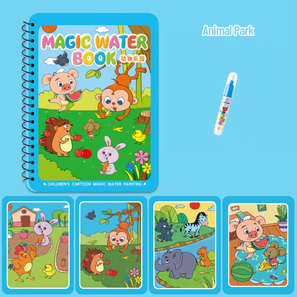 Magic Water Book ~ Screen-Free Fun That Kids Can’t Put Down