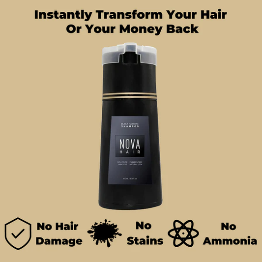 Hair Instant Dye Shampoo ~ Look 10 years younger in 10 minutes.