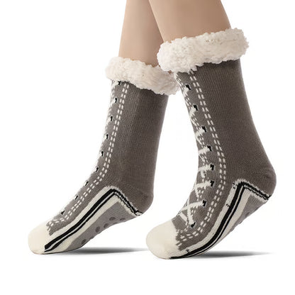 Cashmere Slipper Home Socks ~ Turn cold floors into cozy comfort instantly.