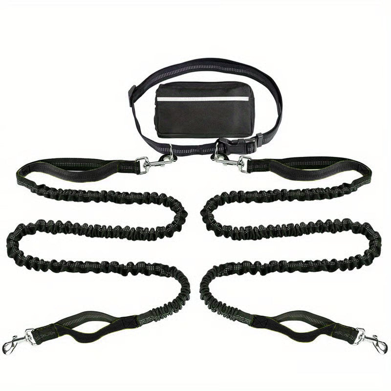 Hands Free Dog Leash ~ Built for dogs at war with squirrels.