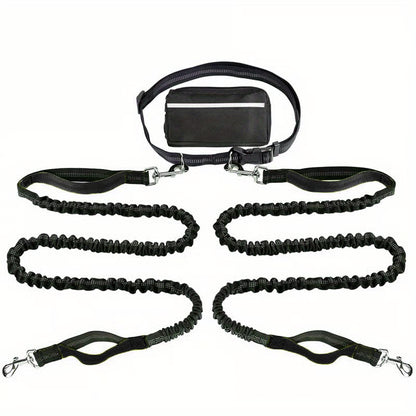 Hands Free Dog Leash ~ Built for dogs at war with squirrels.