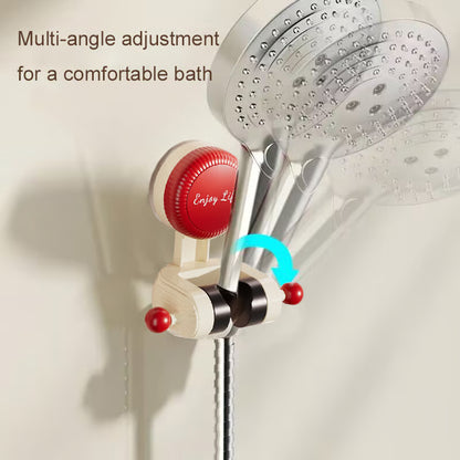 Adjustable Suction Cup Shower Holder ~ Customize your shower in seconds.