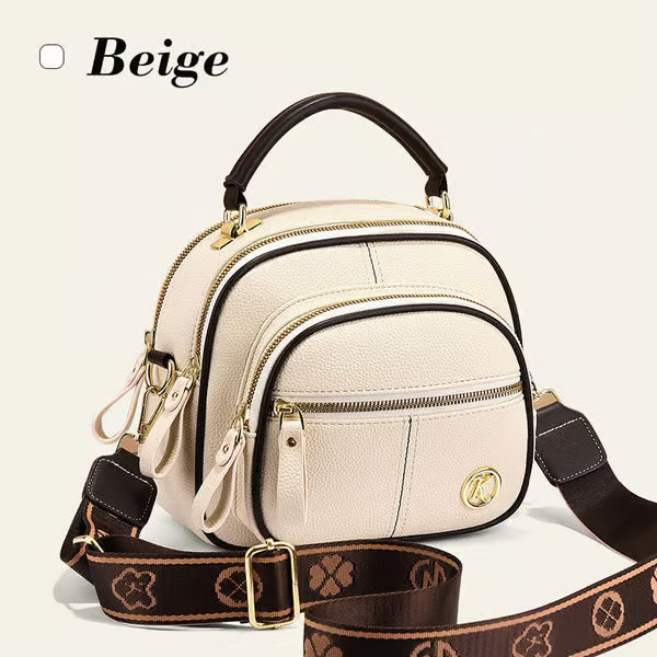 Shoulder Strap Leather Crossbody Bag ~ Hands-free power move from office chaos to after-hours.
