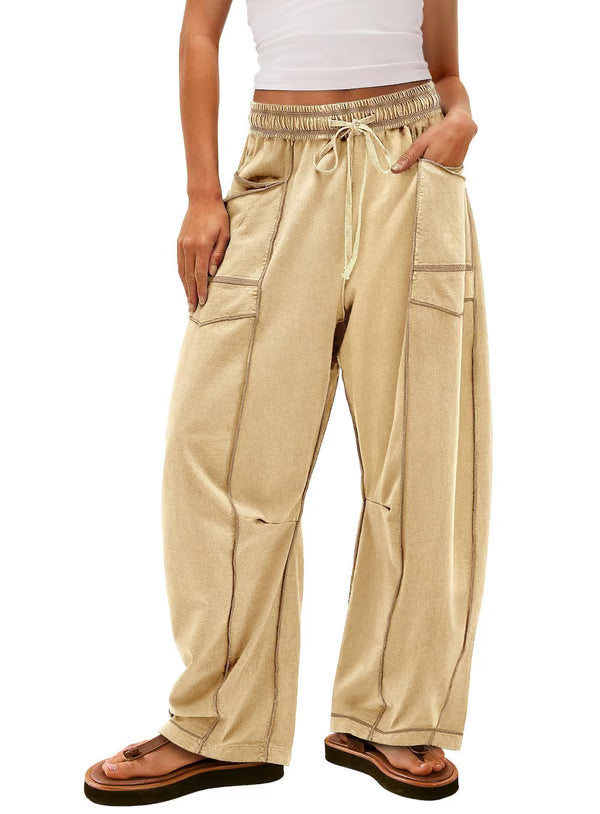 Womens Baggy Barrel Pants ~ Effortless style and all-day comfort in one fit.