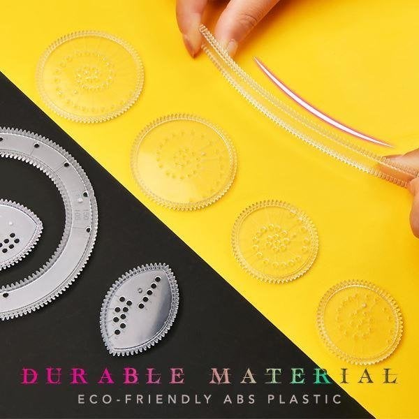 Drawing Stencil Set ~ Create mesmerizing patterns with ease-