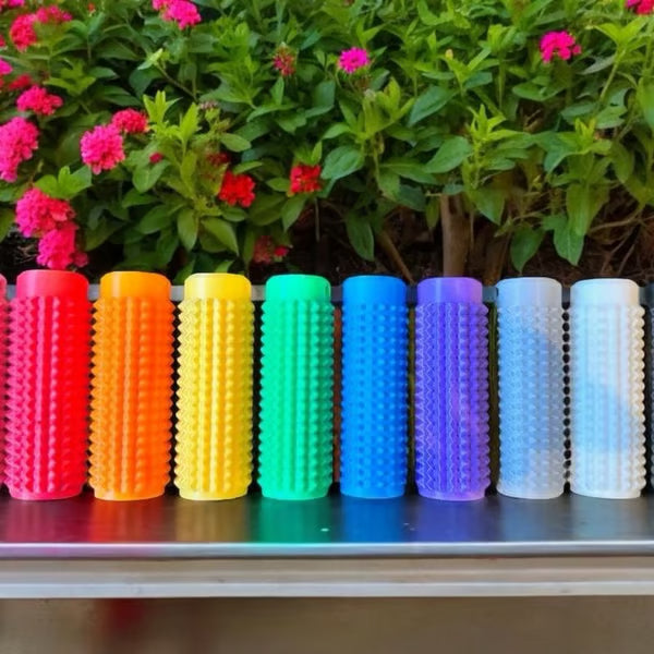 Anti-stress Spiky Grippie Stim Keychain ~ Crush stress before it crushes you.