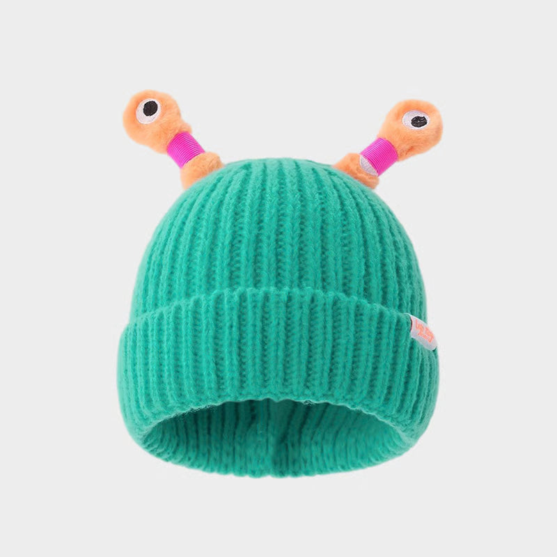 Glowing Little Monster Knit Hat ~ Light up every winter night with warmth and fun.